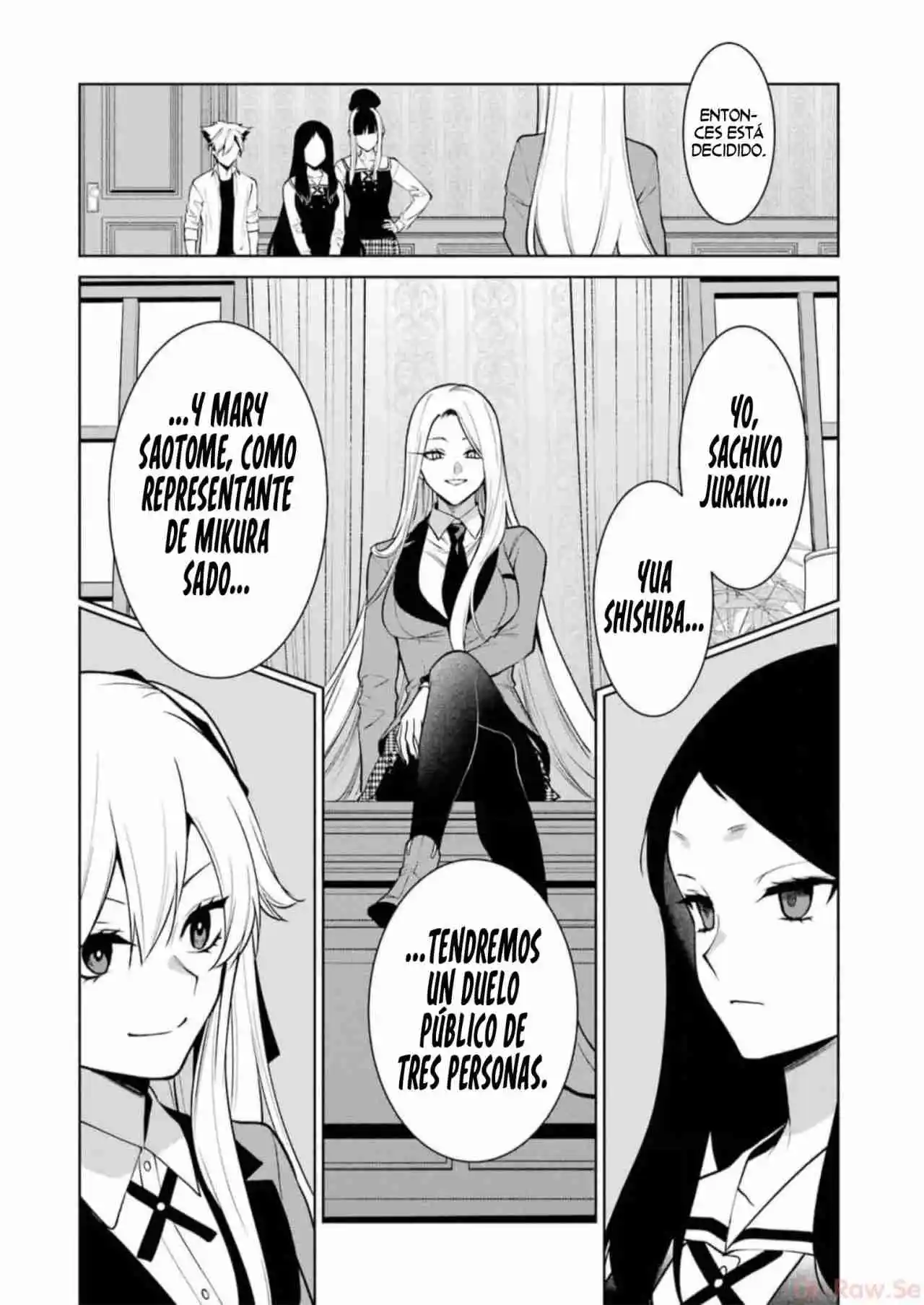 Kakegurui Twin capítulo 77, página 15