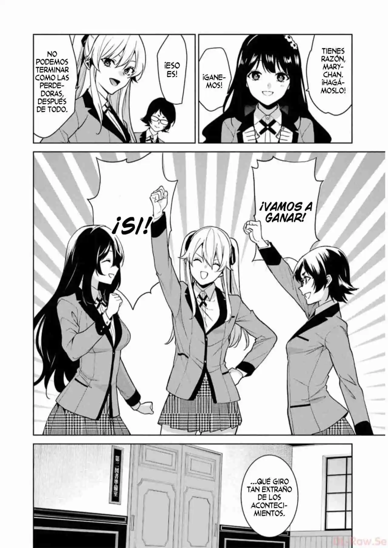 Kakegurui Twin capítulo 77, página 25