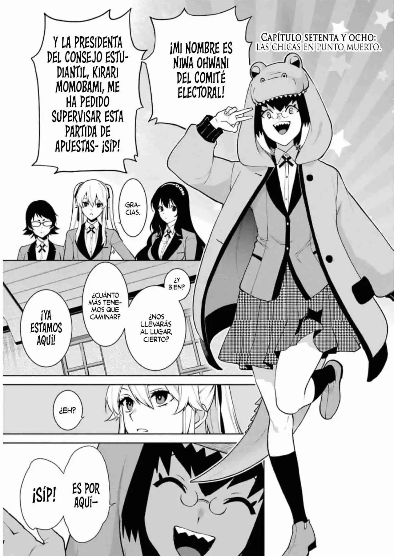 Kakegurui Twin capítulo 78, página 2