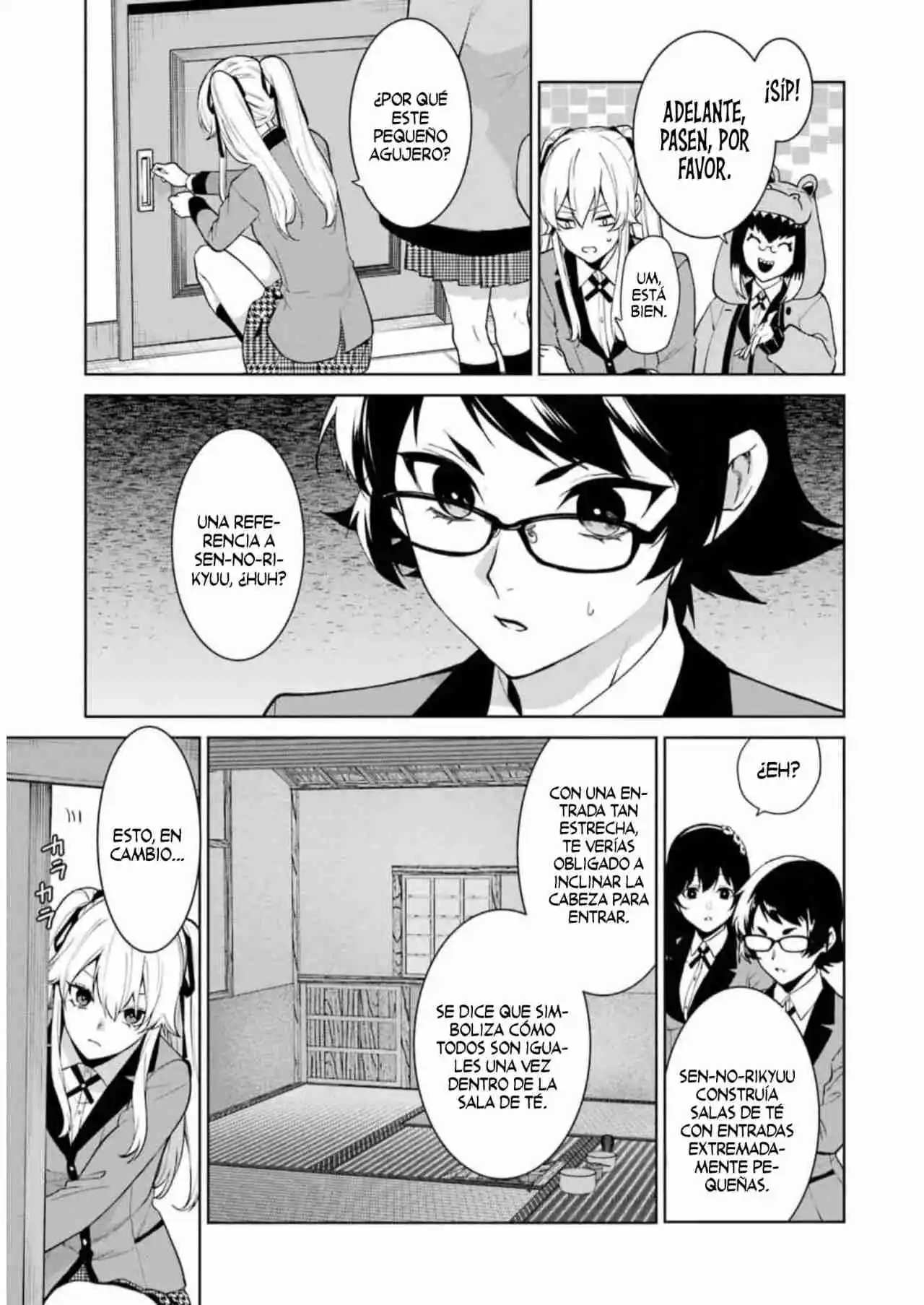 Kakegurui Twin capítulo 78, página 4