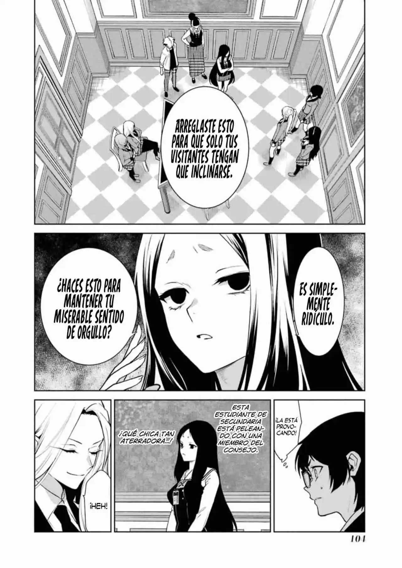 Kakegurui Twin capítulo 78, página 7