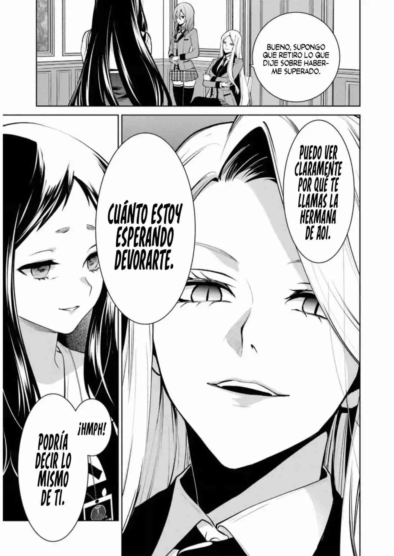 Kakegurui Twin capítulo 78, página 8