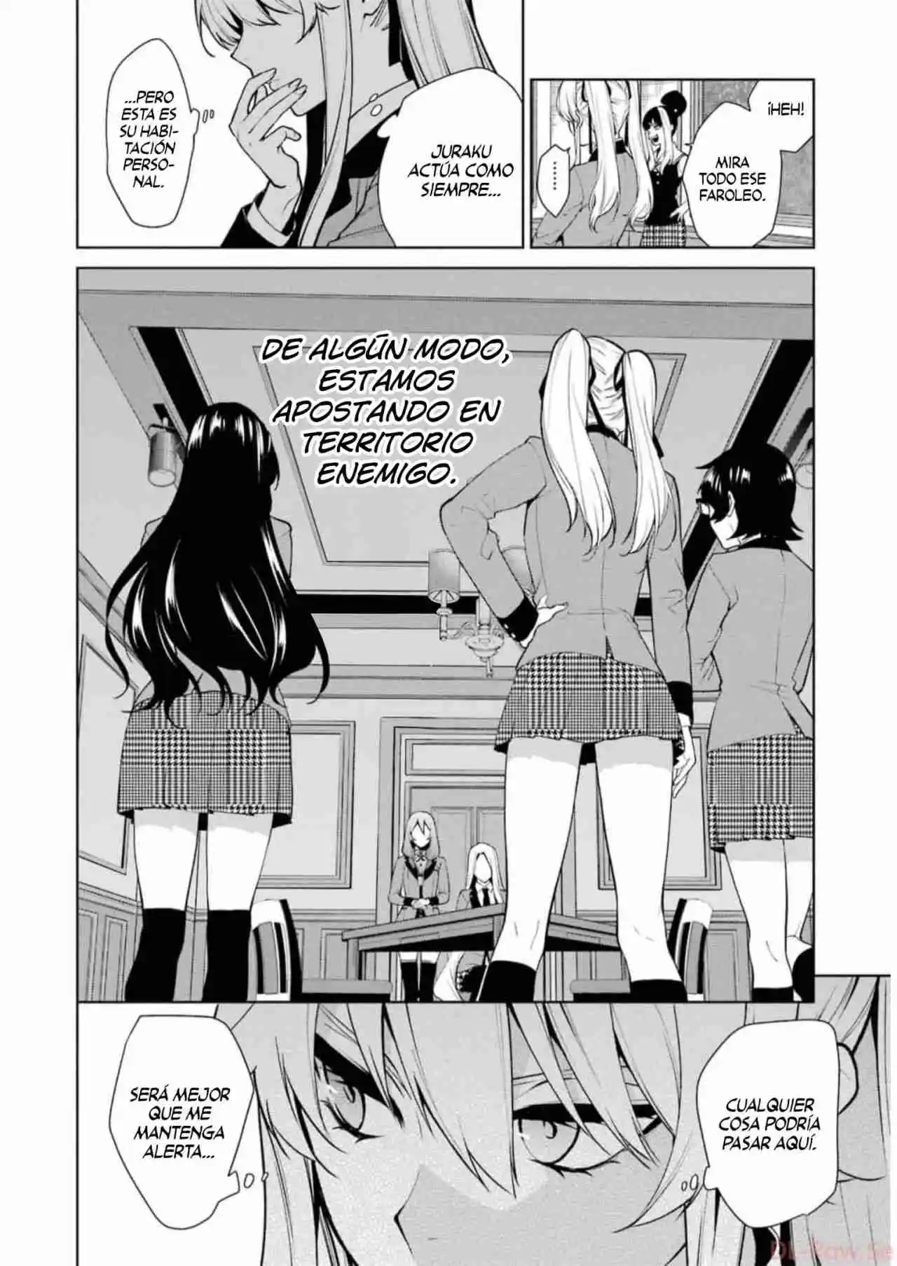 Kakegurui Twin capítulo 78, página 9