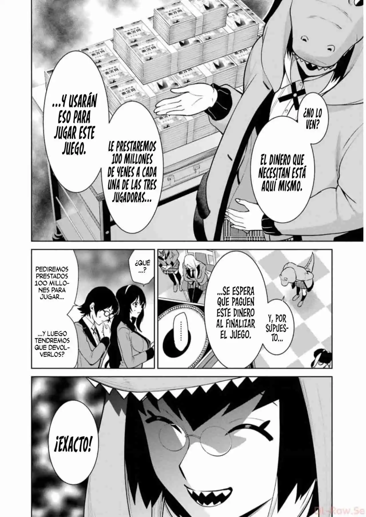 Kakegurui Twin capítulo 78, página 17