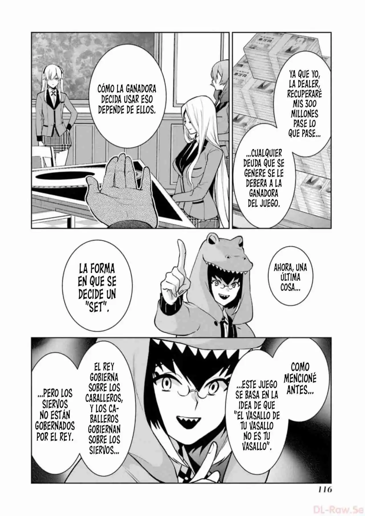 Kakegurui Twin capítulo 78, página 19