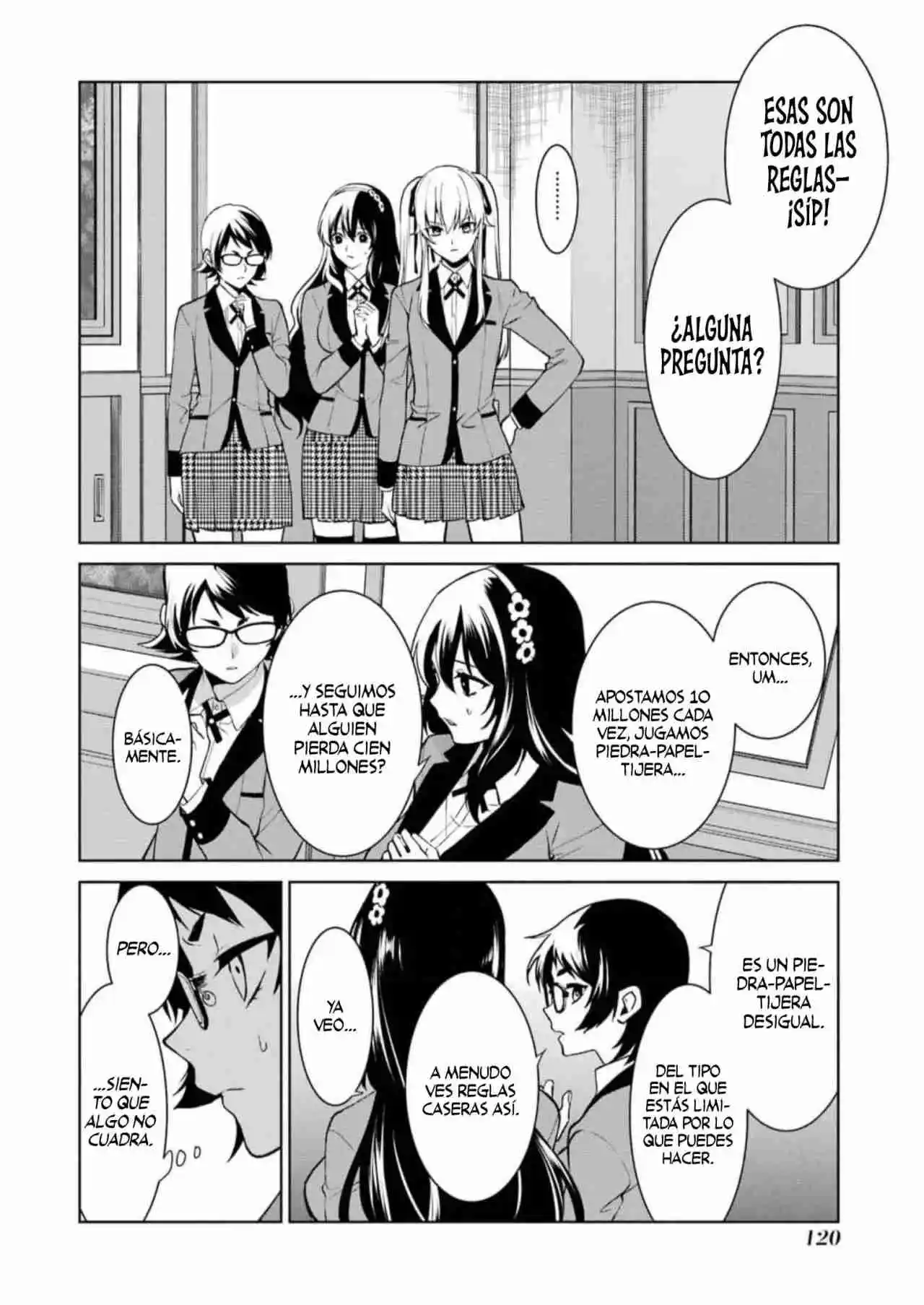 Kakegurui Twin capítulo 78, página 23