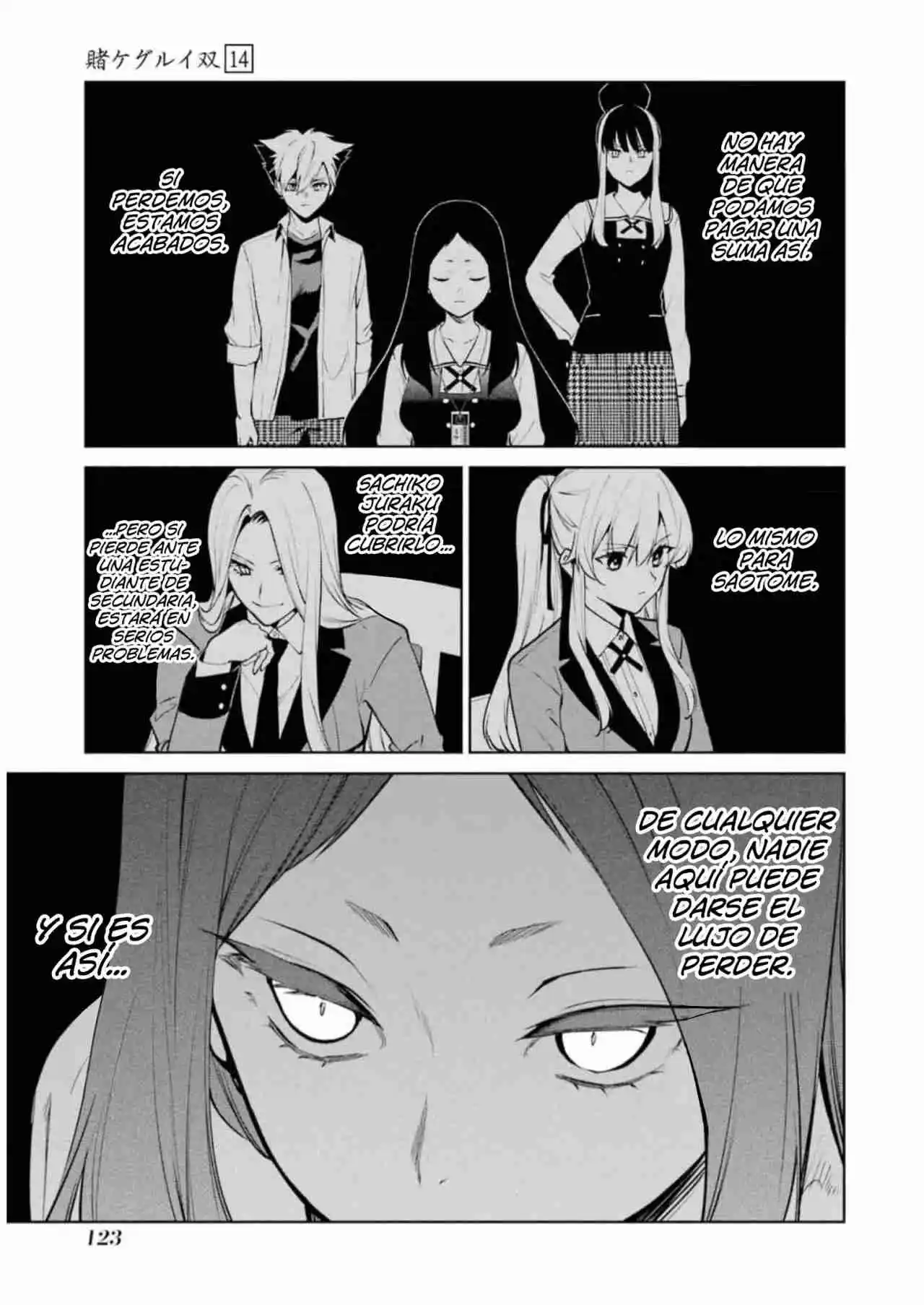 Kakegurui Twin capítulo 78, página 26