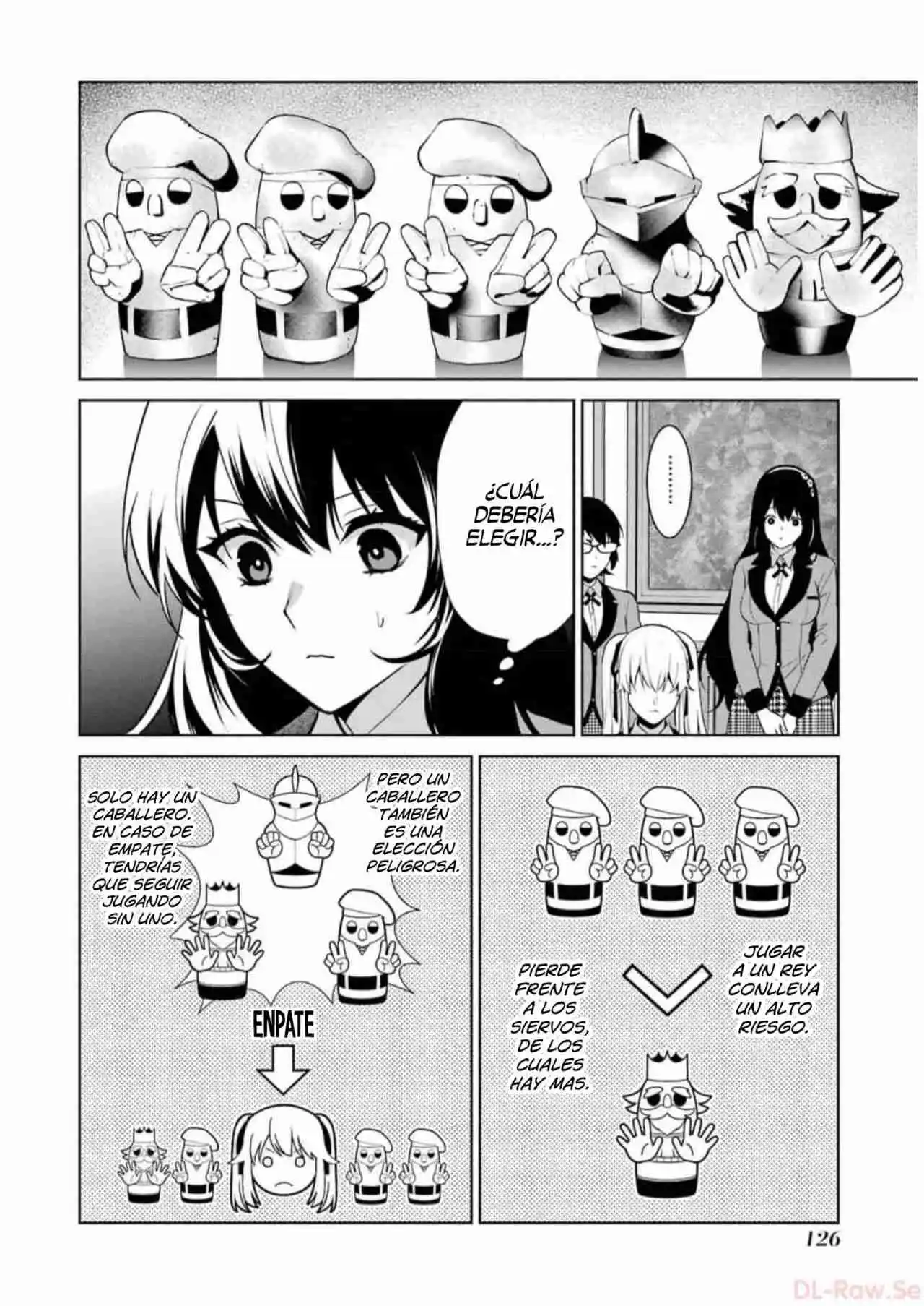 Kakegurui Twin capítulo 78, página 28