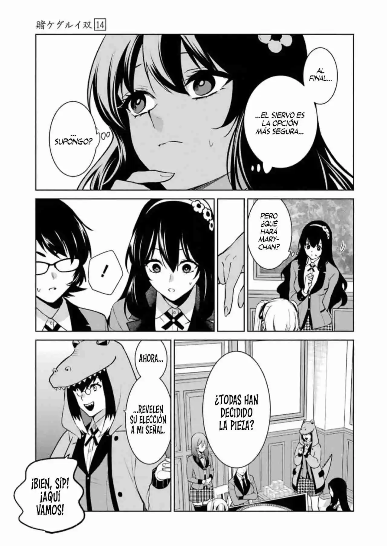 Kakegurui Twin capítulo 78, página 29