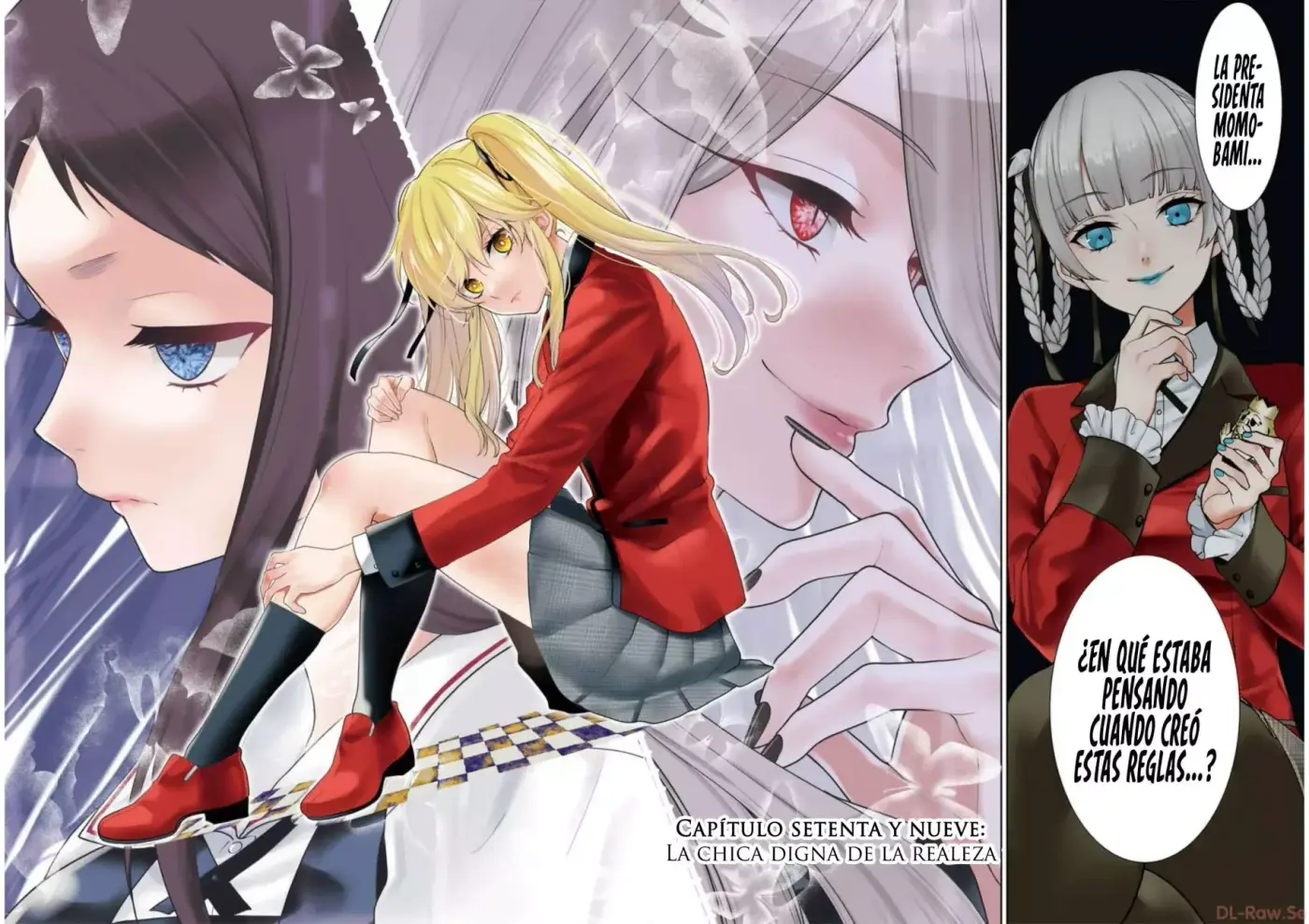 Kakegurui Twin capítulo 79, página 3