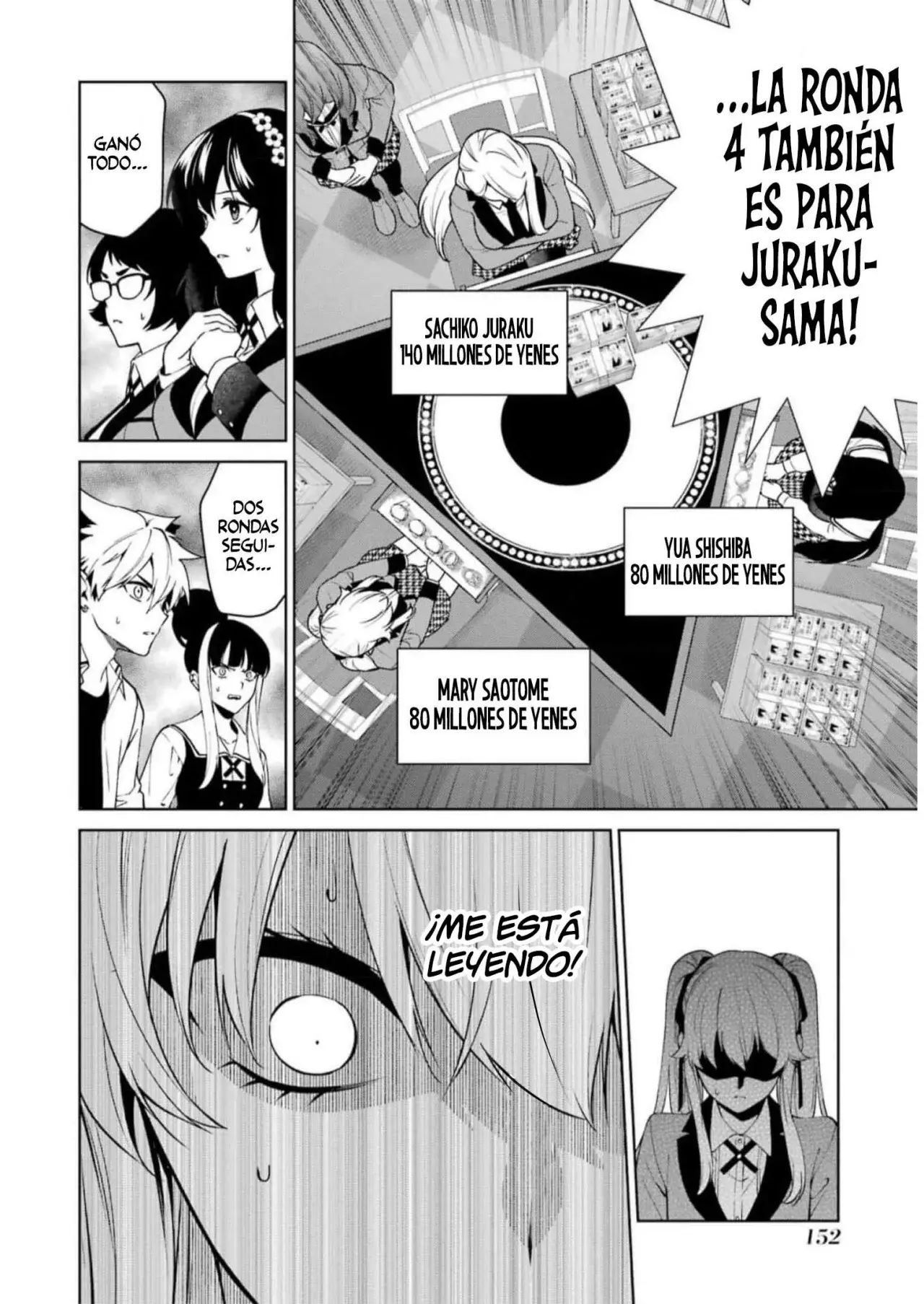 Kakegurui Twin capítulo 79, página 20