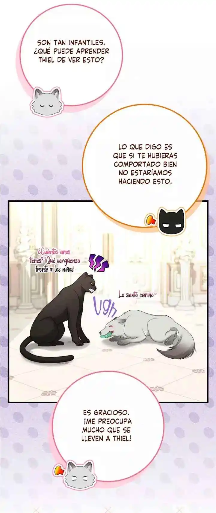 La Bebe Leopardo De Las Nieves De La Familia De Leopardos Negros capítulo 37.5, página 15