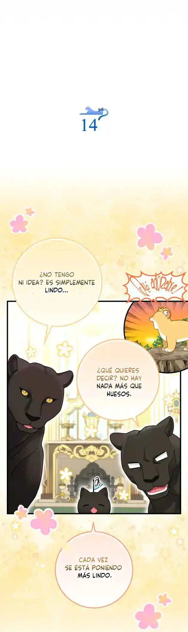 La Bebe Leopardo De Las Nieves De La Familia De Leopardos Negros capítulo 41.50, página 9