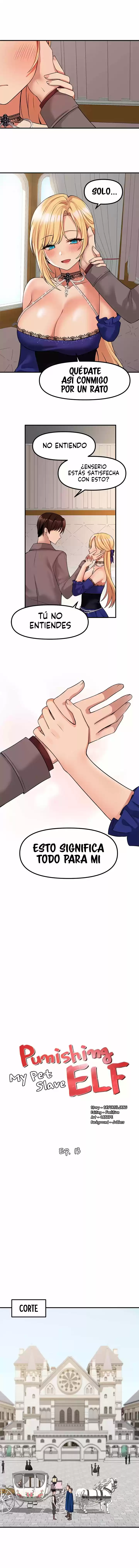 La Elfa Que Le Gusta Ser Humillada capítulo 13, página 12