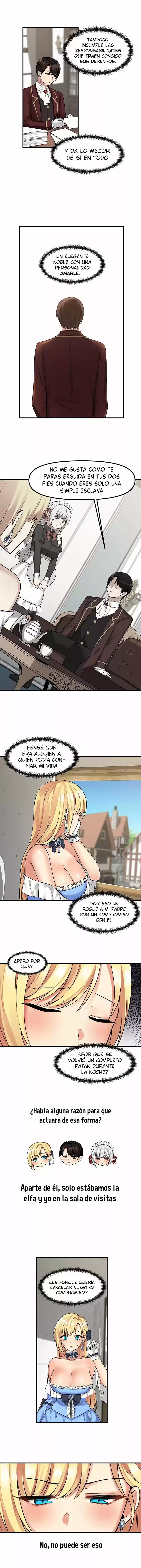 La Elfa Que Le Gusta Ser Humillada capítulo 8, página 8
