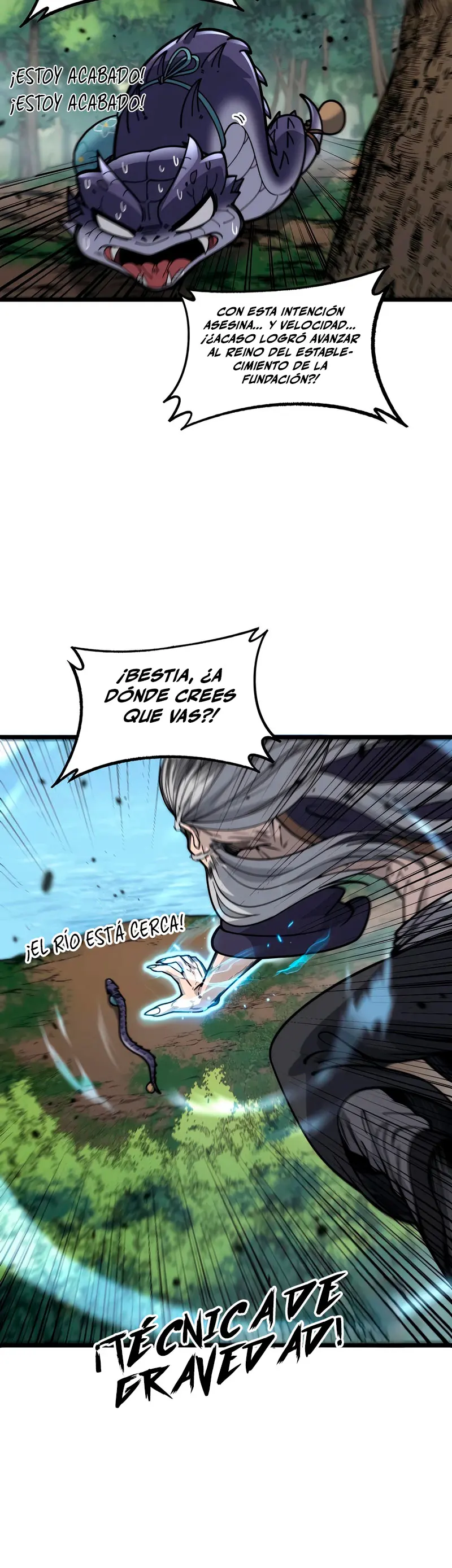 La evolución de la serpiente inmortal capítulo 12, página 28