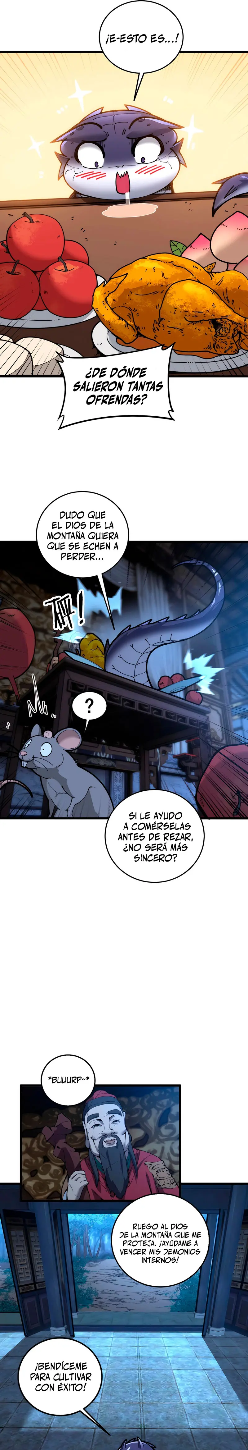 La evolución de la serpiente inmortal capítulo 3, página 8