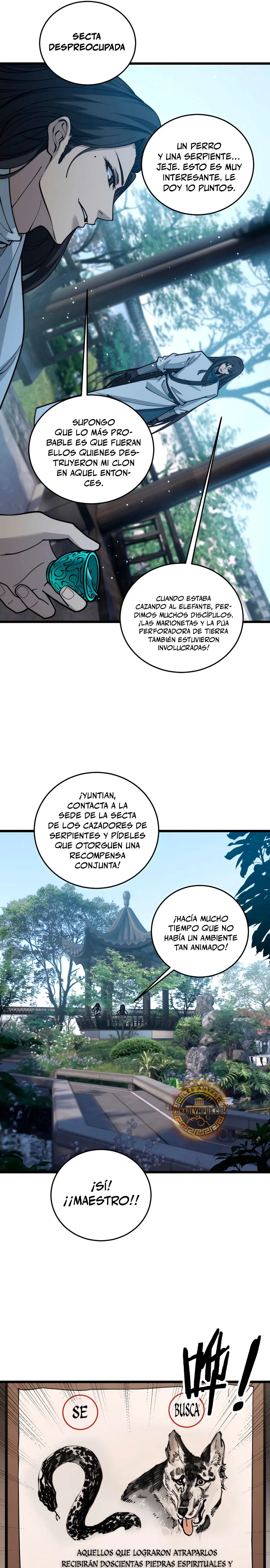 La evolución de la serpiente inmortal capítulo 39, página 9