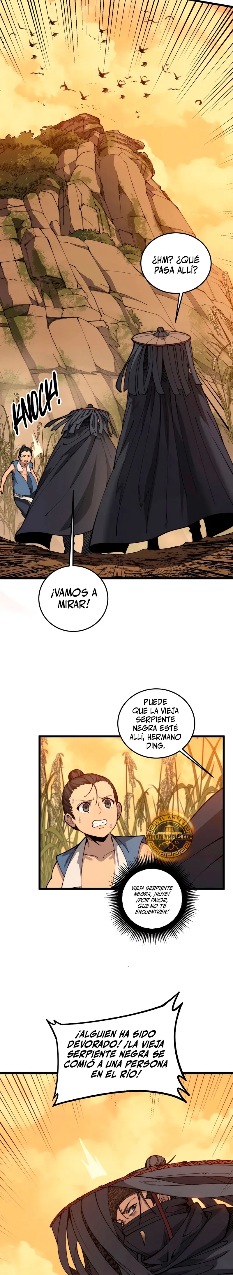 La evolución de la serpiente inmortal capítulo 4, página 4