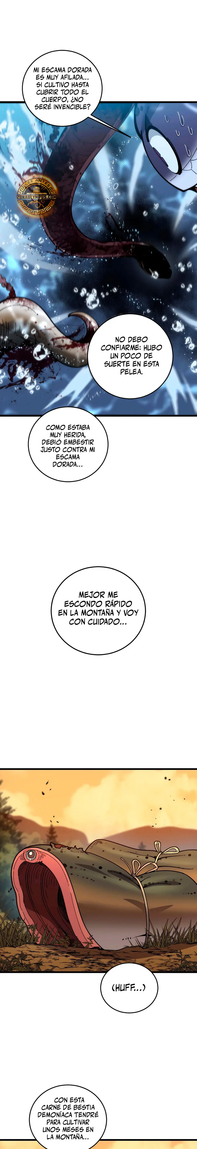 La evolución de la serpiente inmortal capítulo 4, página 17