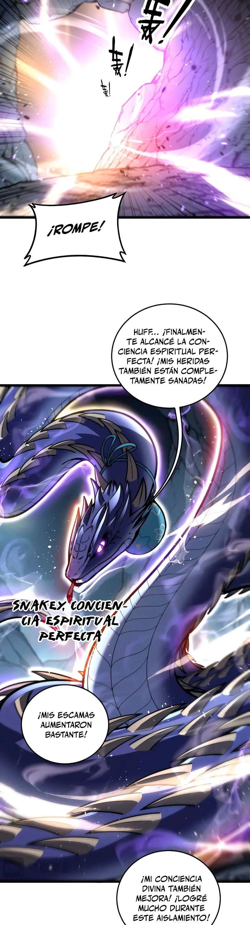 La evolución de la serpiente inmortal capítulo 49, página 5