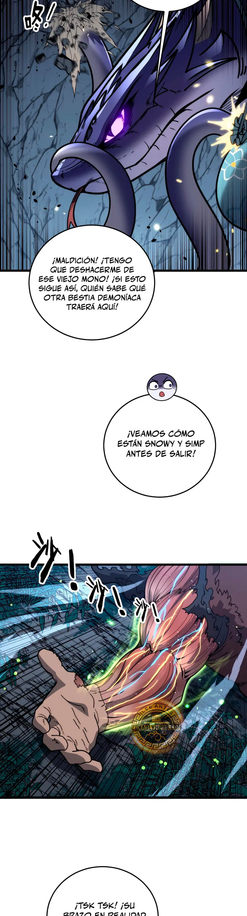 La evolución de la serpiente inmortal capítulo 49, página 9
