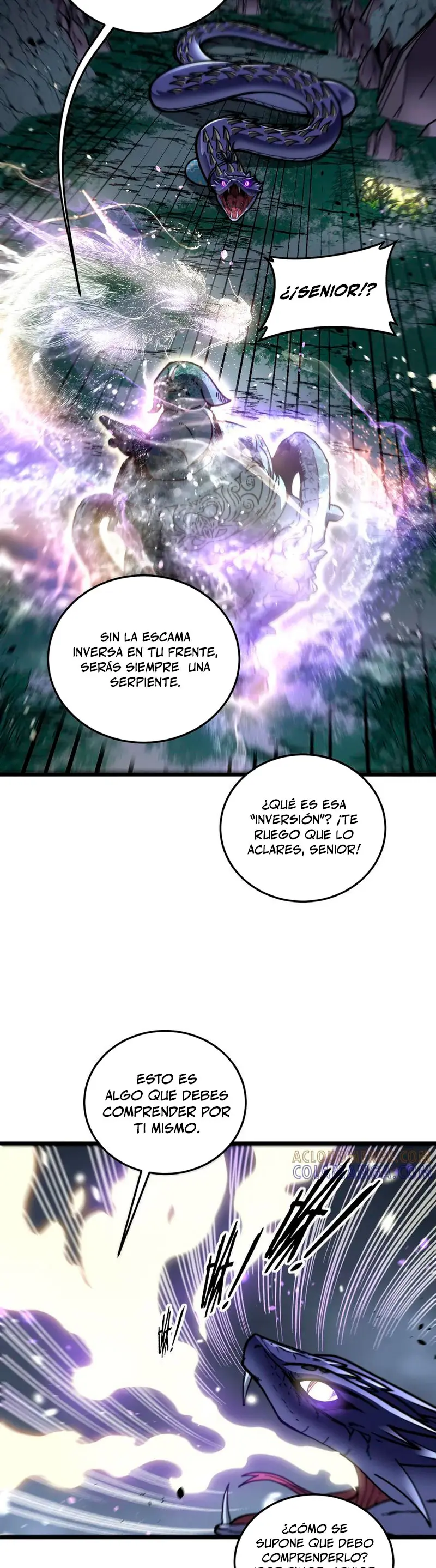 La evolución de la serpiente inmortal capítulo 56, página 4