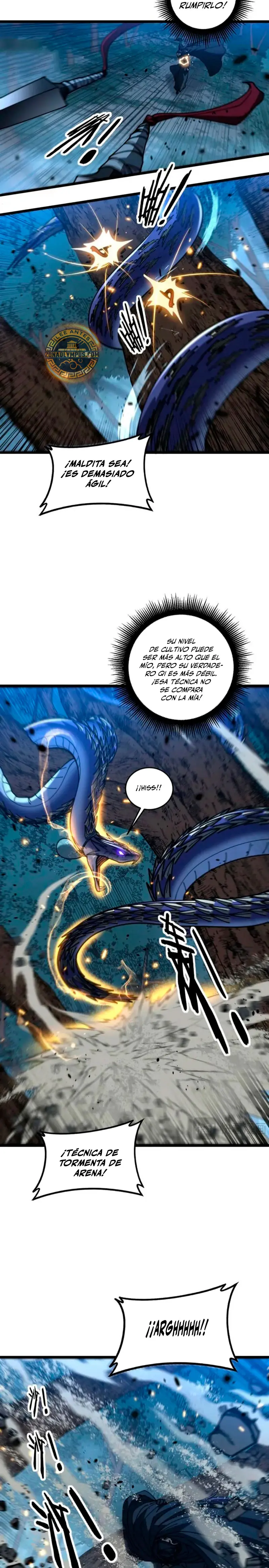 La evolución de la serpiente inmortal capítulo 58, página 4