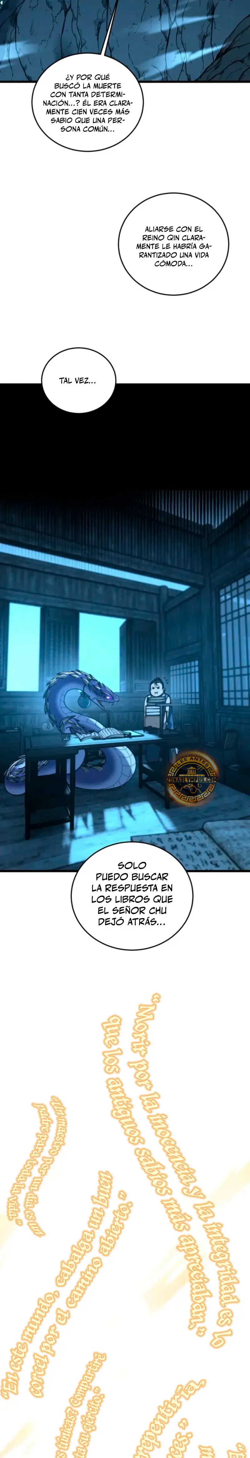 La evolución de la serpiente inmortal capítulo 61, página 4