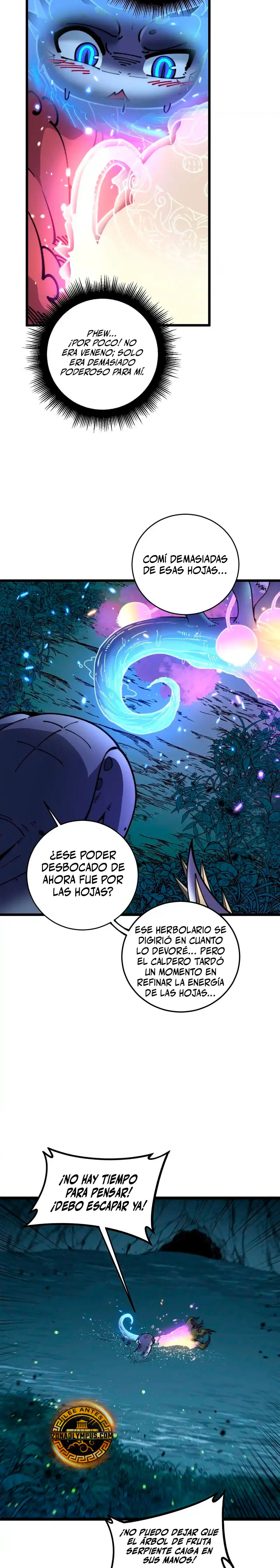 La evolución de la serpiente inmortal capítulo 8, página 5