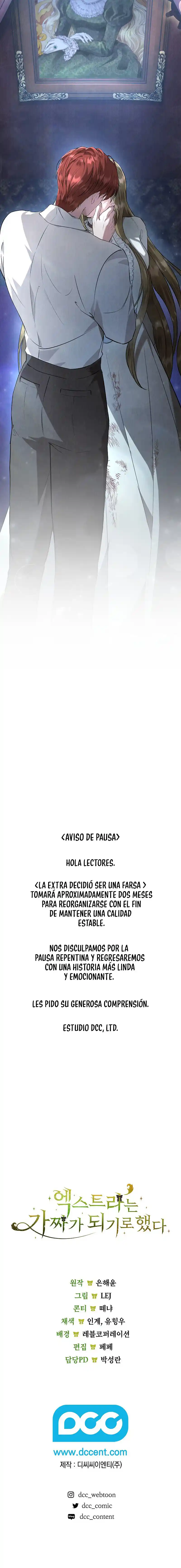 La Extra Decidio Ser Una Farsa capítulo 40, página 13