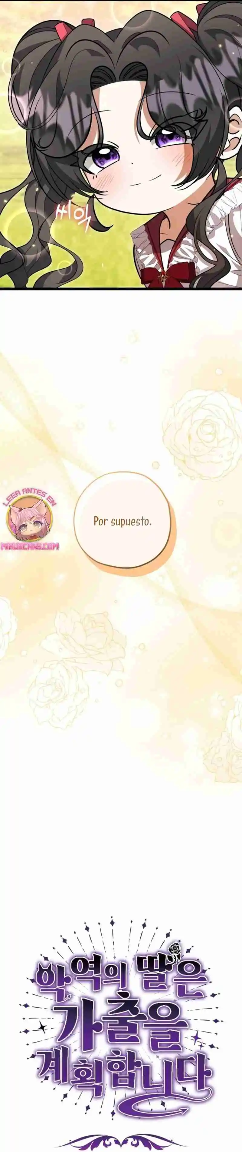 La Hija Del Villano Planea Huir capítulo 28, página 17