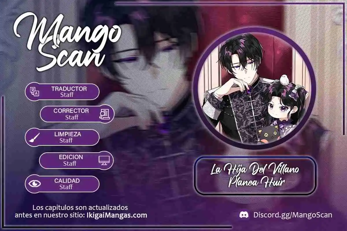 La Hija Del Villano Planea Huir capítulo 4, página 1