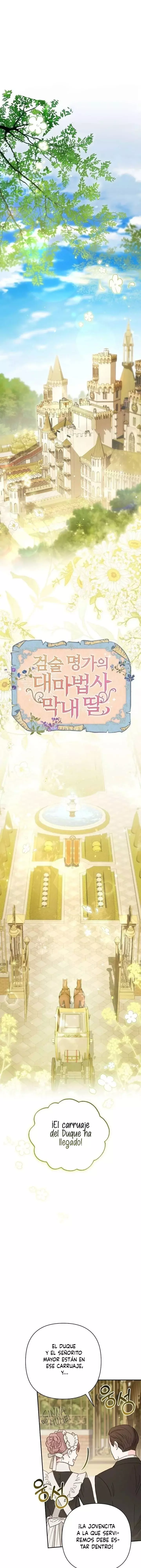 La hija menor de la legendaria familia de espadas y magia capítulo 1, página 2