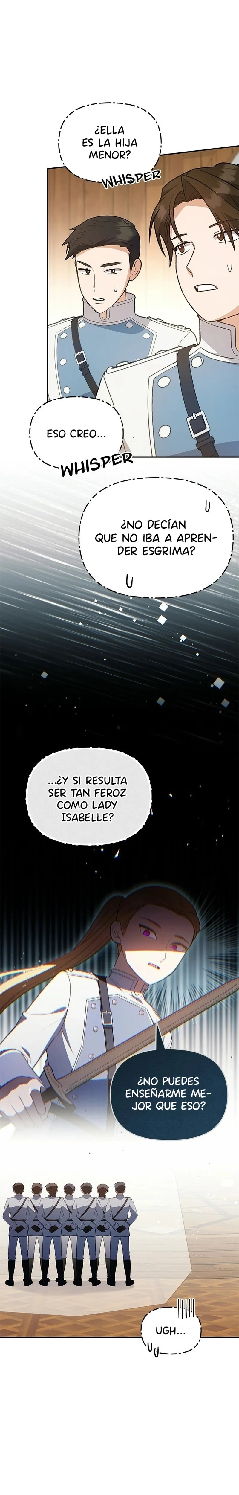 La hija menor de la legendaria familia de espadas y magia capítulo 10, página 21