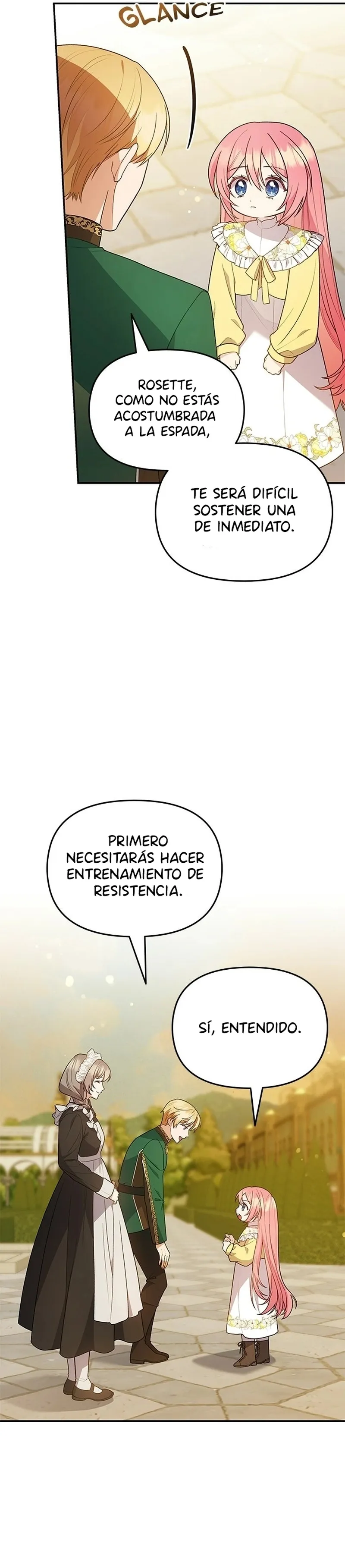 La hija menor de la legendaria familia de espadas y magia capítulo 9, página 8