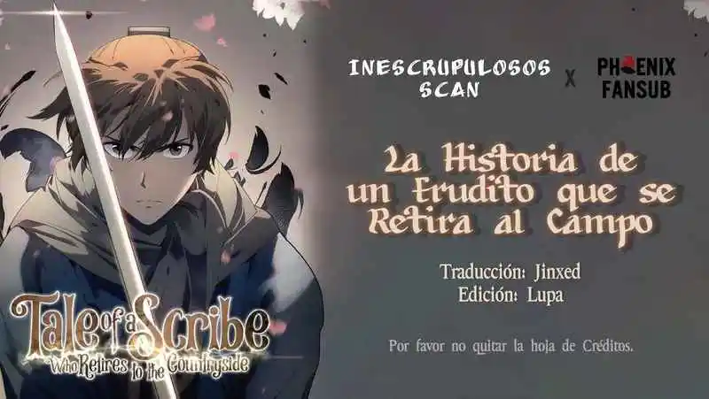 La Historia de un Erudito que se Retira al Campo capítulo 179, página 1
