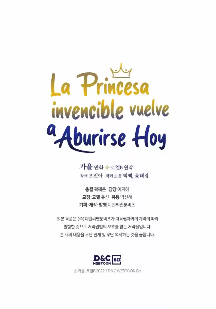La Princesa Finge Estar Loca capítulo 23, página 58