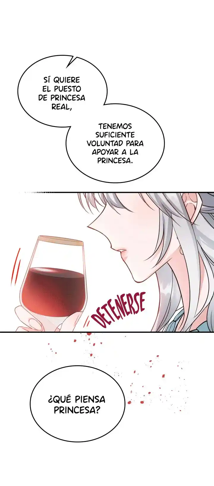 La Princesa Finge Estar Loca capítulo 25, página 49