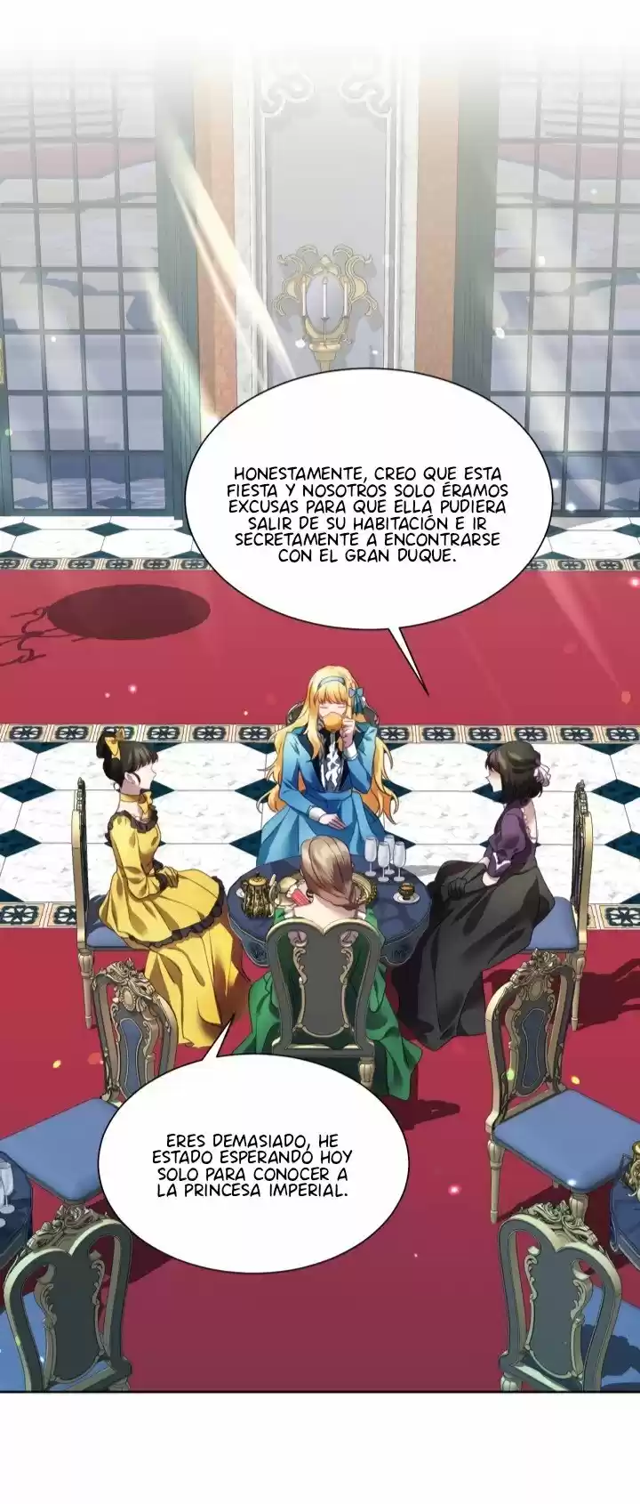 La Princesa Finge Estar Loca capítulo 1, página 32
