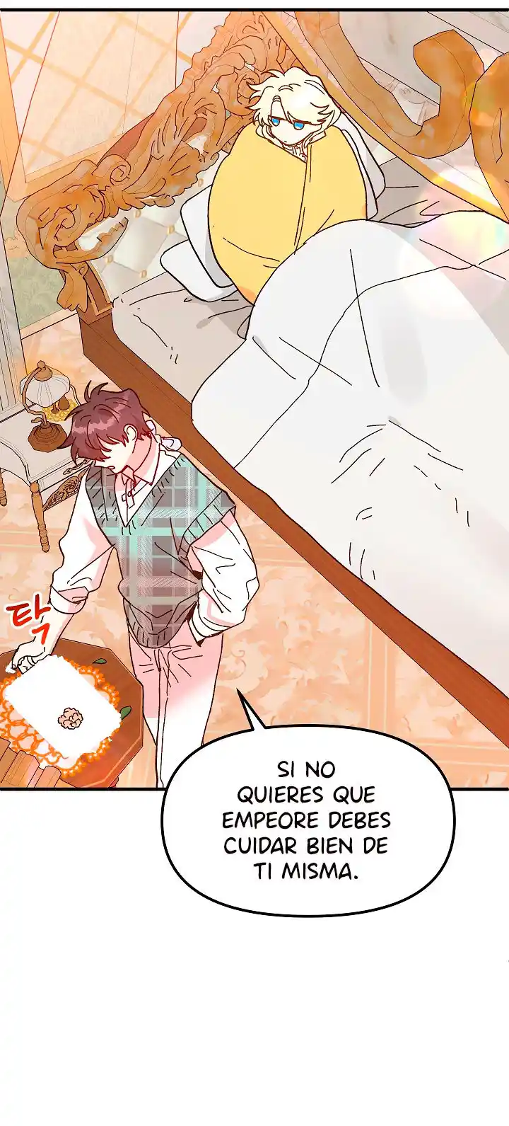 La Princesa Finge Estar Loca capítulo 75, página 104