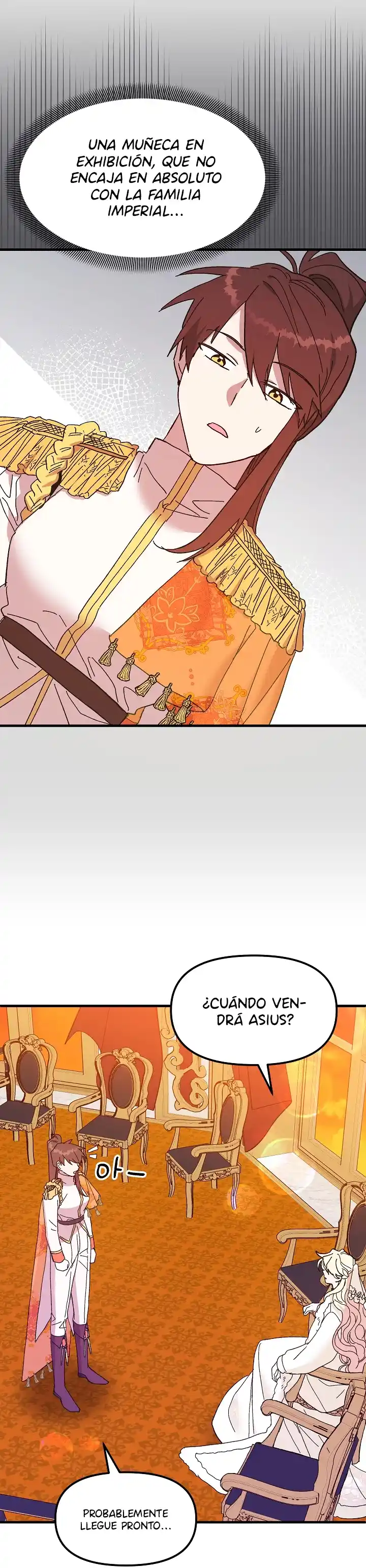 La Princesa Finge Estar Loca capítulo 77, página 58