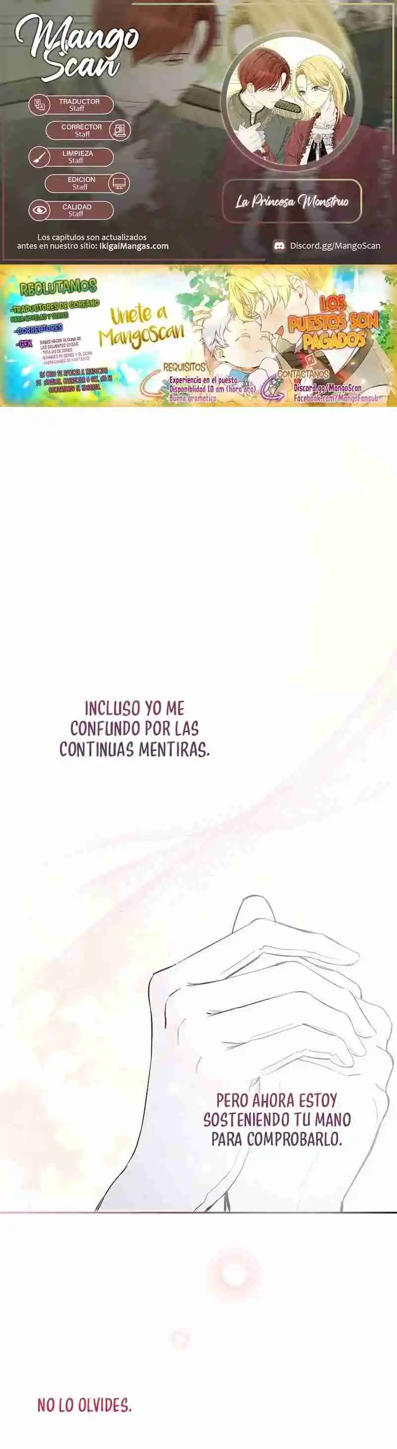 La Princesa Monstruo capítulo 45, página 1