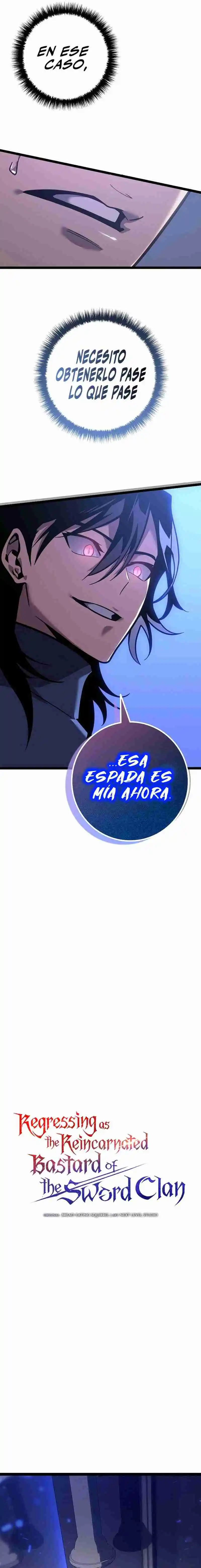 La Regresión del Bastardo Reencarnado del Clan de la Espada capítulo 18, página 5