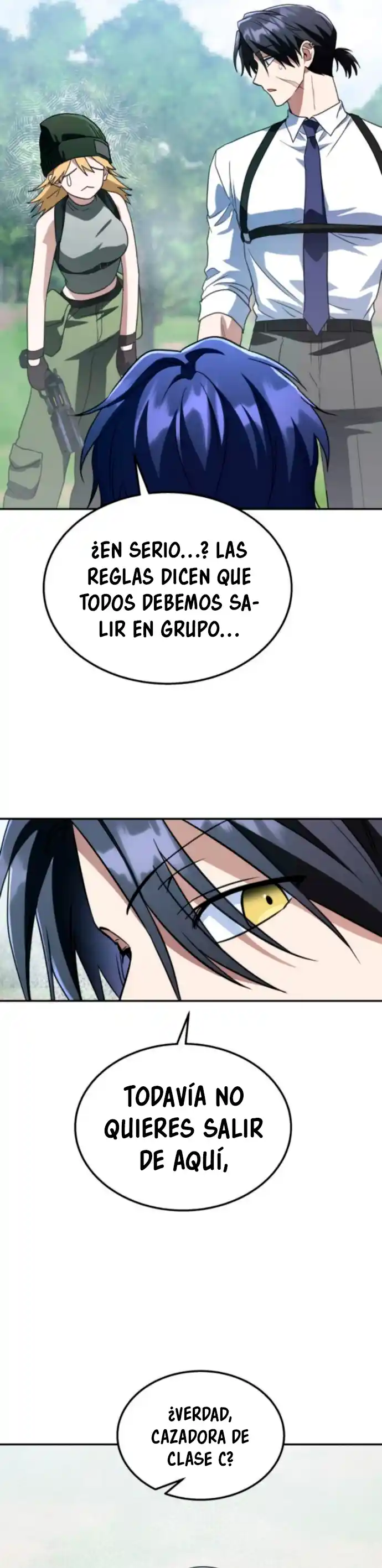 La Tanque Clase-C retornada no morirá capítulo 35, página 27