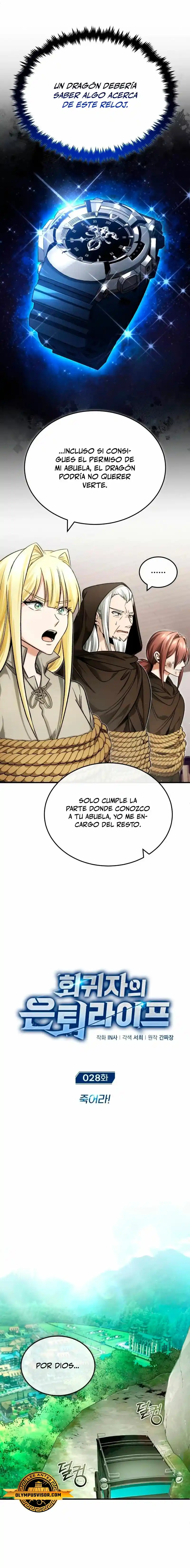 La vida del regresor después del retiro capítulo 28, página 3