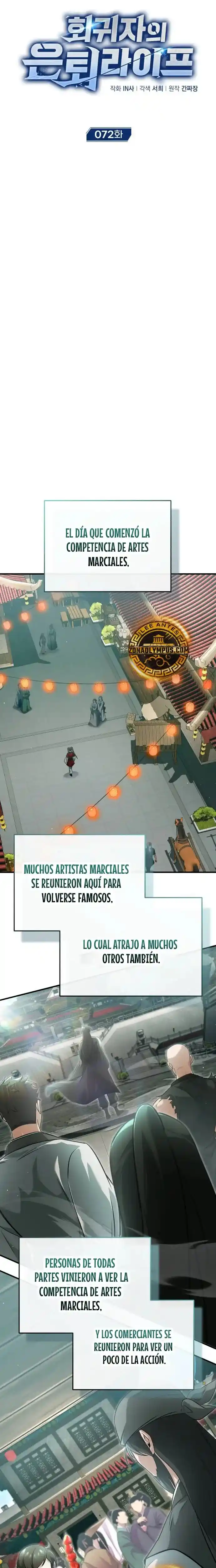 La vida del regresor después del retiro capítulo 72, página 5