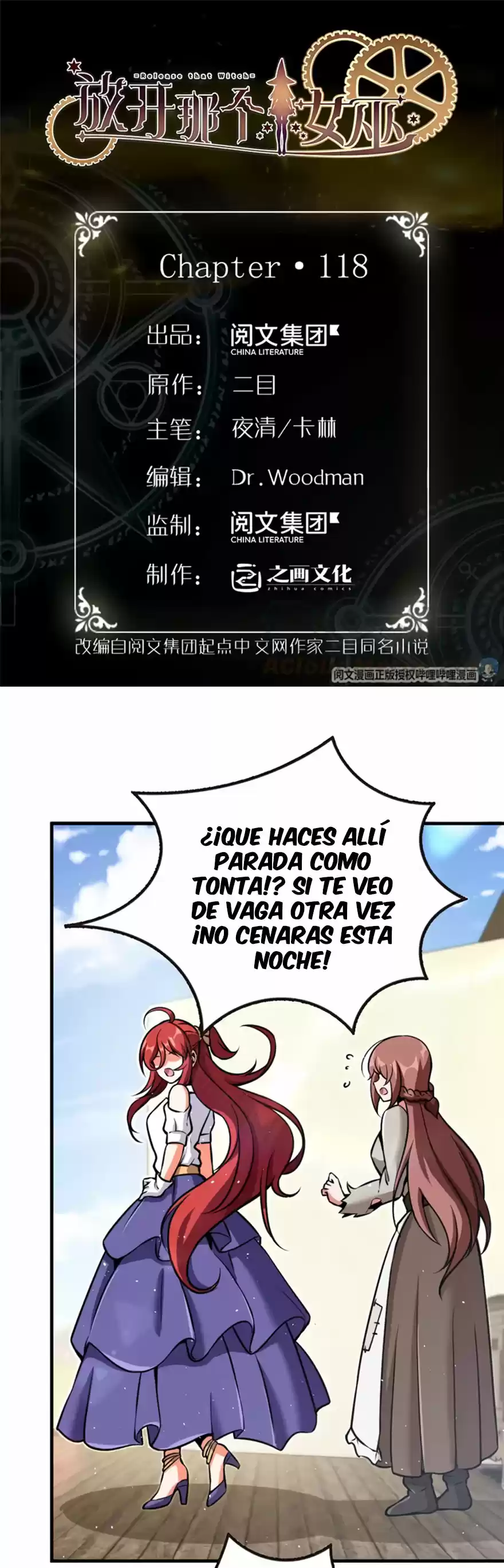 Liberen a esa bruja capítulo 118, página 2