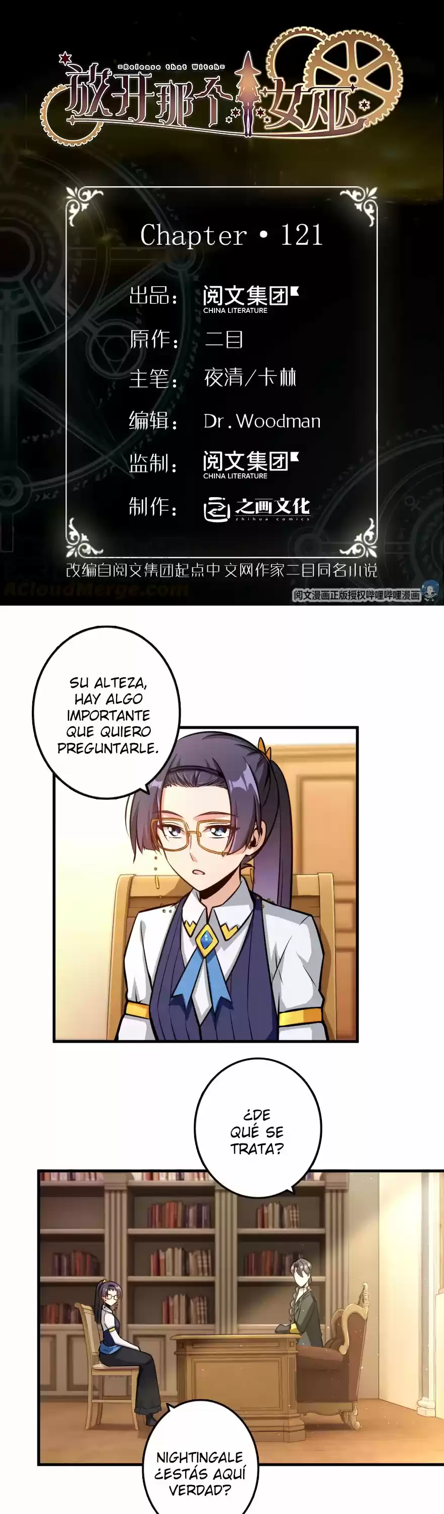 Liberen a esa bruja capítulo 121, página 2