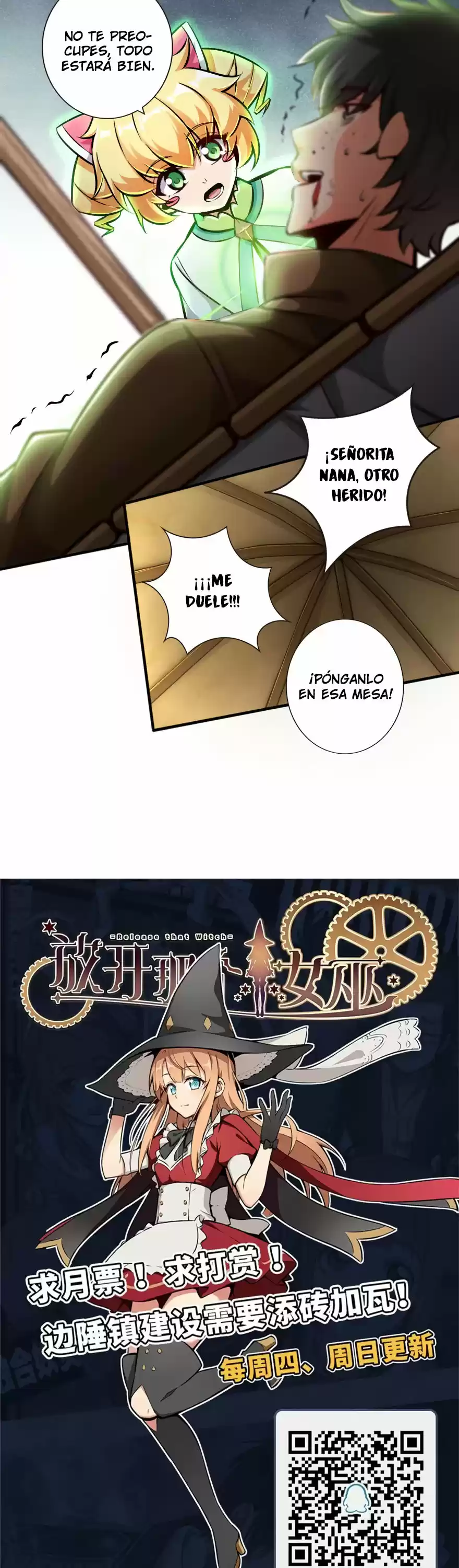 Liberen a esa bruja capítulo 124, página 32